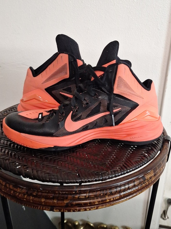 Nike Men’s HyperDUNK 2014 Lunarlon Mango 653640-800 Basketball Sneaker Sz 8